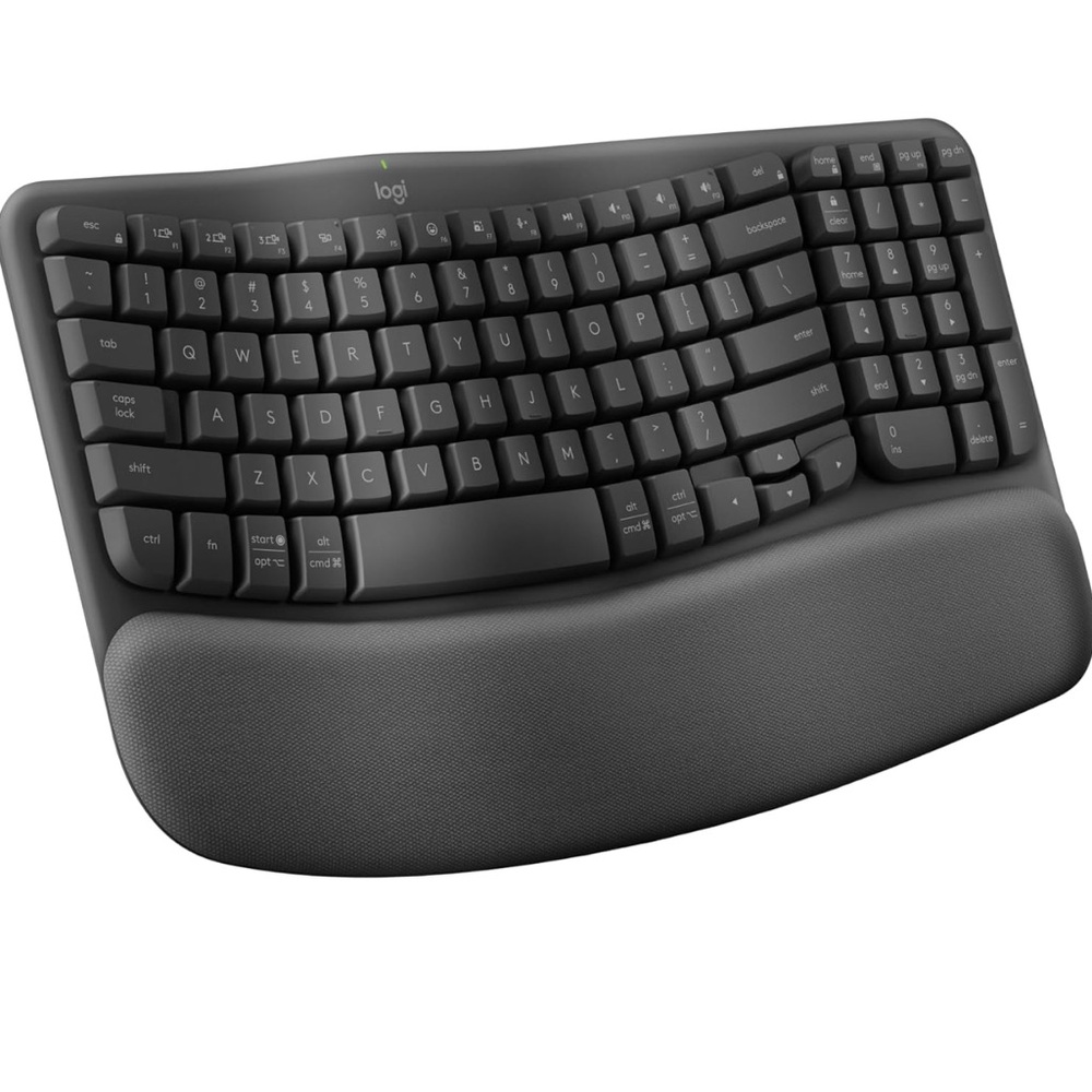Logitech Wave Keys, Wireless Ergonomic Keyboard, NEW SEALED IN THE BOX